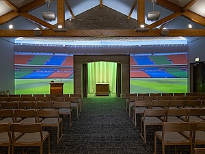 Gedling Crematorium Football Stadium Immersive Wall