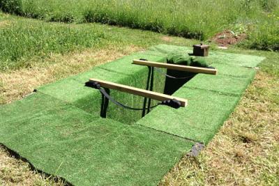 Westall Park grave ready for a burial