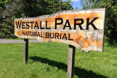 Entrance to Westall Park Burial Park