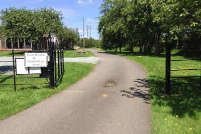 Westall Park Burial Park entrance
