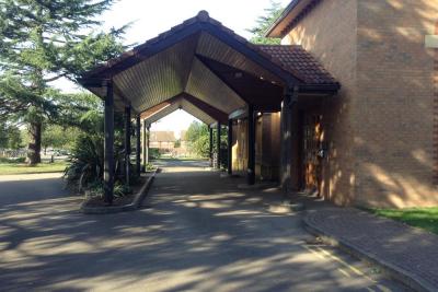 Canley Garden Cemetery and Crematorium Charter Chapel entrance