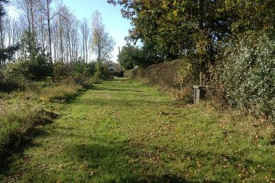 Markfield burial ground walkway