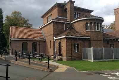 Robin Hood Crematorium side view