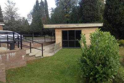 Robin Hood Crematorium waiting room