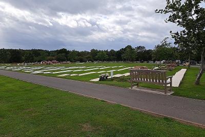 Widney Manor Cemetery areas being developed an infilled