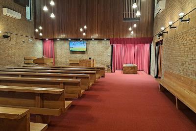 Streetly Crematorium - West chapel first view of chapel
