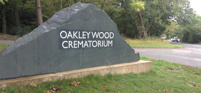 Oakley Wood Entrance sign
