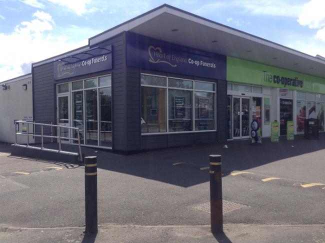 Co-op Ansty Road Front entrance